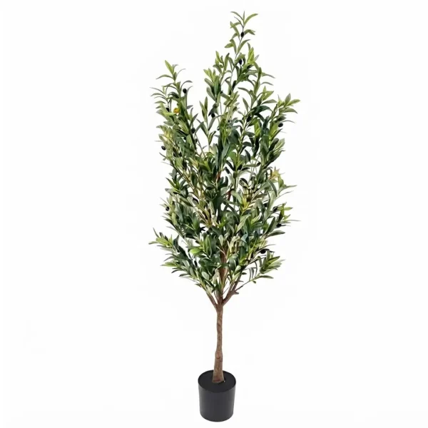 ÁRBOL DE OLIVO ARTIFICIAL 180CM CON MACETA JFY-2707 ÁRBOL DE OLIVO ARTIFICIAL 180CM CON MACETA