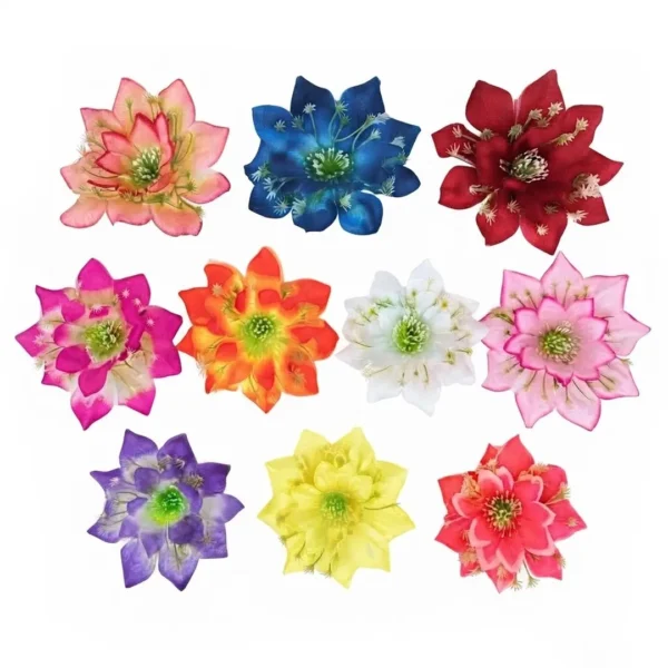 FLORES DE LOTO NENUFAR SINTETICAS