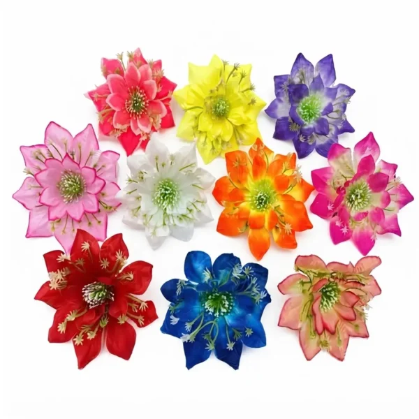 FLORES DE LOTO NENUFAR SINTETICAS