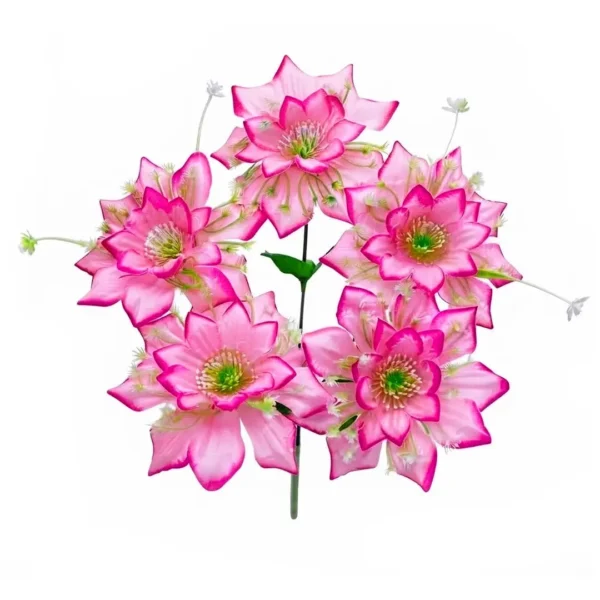 FLORES DE LOTO NENUFAR SINTETICAS