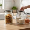 FRASCO VIDRIO SUKA RAYAS TAPA HERMETICO-CONTEXTO DE USO FRASCO VIDRIO SUKA RAYAS TAPA HERMETICO CONTEXTO DE USO