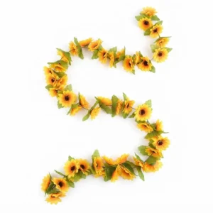 GUIRNALDA TIRA ARTIFICAL DE GIRASOLES JFY-1255 GUIRNALDA TIRA ARTIFICAL DE GIRASOLES