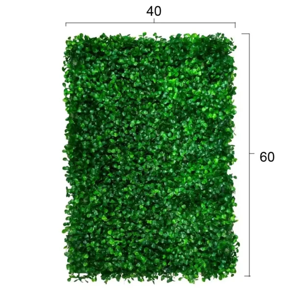 PANEL DE JARDIN VERTICAL ARTIFICIAL 40X60 CM JFY-210-2 PANEL DE JARDIN VERTICAL ARTIFICIAL 40X60 CM