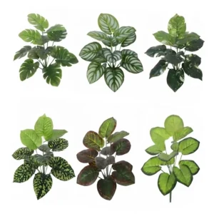 PLANTAS ARTIFICIALES COLGANTES PARA TERRARIO 35CM JFY-1989 -3 PLANTAS ARTIFICIALES COLGANTES PARA TERRARIO 35CM