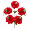 RAMO ARTIFICIAL DE 5 ROSAS CON MARIPOSAS VERDES JFY-2141-ROJO RAMO ARTIFICIAL DE 5 ROSAS CON MARIPOSAS VERDES