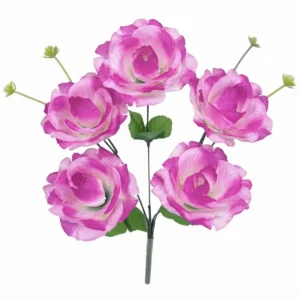 RAMO ARTIFICIAL ROSAS BOUQUET JFY-1175-ROSA RAMO ARTIFICIAL ROSAS BOUQUET