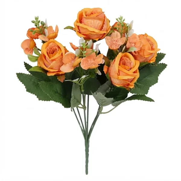 RAMO DE 30CM ARTIFICIALES JFY-1855-NARANJA RAMO DE 30CM ARTIFICIALES NARANJA