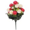 RAMO DE CLAVELES ARTIFICIALES 40 CM JFY-2002-ROSA Y BLANCO RAMO DE CLAVELES ARTIFICIALES 40 CM