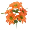 RAMO DE DAHLIAS ARTIFICIALES JFY-1595-NARANJA RAMO DE DAHLIAS ARTIFICIALES