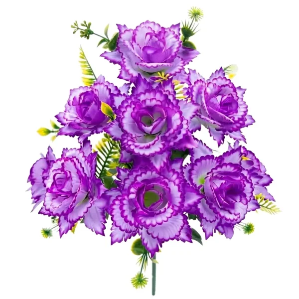 RAMO DE LISIANTHUS ARTIFICIALES JFY-2177-violeta RAMO DE LISIANTHUS ARTIFICIALES