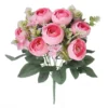 RAMO DE MINI CAMELIAS 30CM