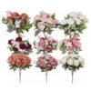 RAMO DE ROSAS CON DETALLES 30CM JFY-3017 RAMO DE ROSAS CON DETALLES 30CM
