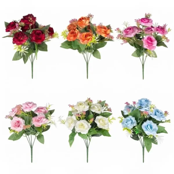 RAMO DE ROSAS PARA DECORACION JFY-2218 RAMO DE ROSAS PARA DECORACION