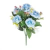 RAMO DE ROSAS PARA DECORACION JFY-2218-CELESTE RAMO DE ROSAS PARA DECORACION