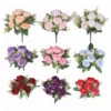 RAMO DE ROSAS TIPO PEONIAS ARTIFICIALES 30CM JFY-3015 RAMO DE ROSAS TIPO PEONIAS ARTIFICIALES 30CM