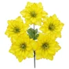 RAMO FLOR CON BRILLO ARTIFICIAL JFY-2183-AMARILLO RAMO FLOR CON BRILLO ARTIFICIAL