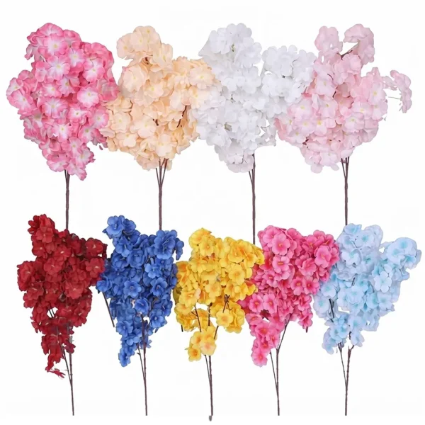 VARA GRANDE ARTIFICIAL HORTENSIAS 95 CM JFY-1946 VARA GRANDE ARTIFICIAL HORTENSIAS 95 CM