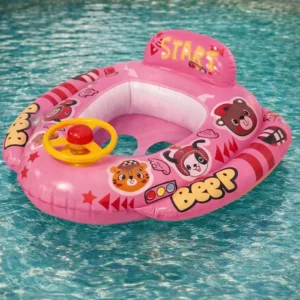 Botecito Flotador inflable 73X75 Con Volante 1126 Botecito Flotador inflable 73X75 Con Volante 1126