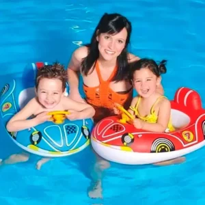 Botecito inflable Forma de Auto 67 5X50cm 1125 - para divertirse con seguridad en el agua Botecito inflable Forma de Auto 67 5X50cm 1125 - para divertirse con seguridad en el agua
