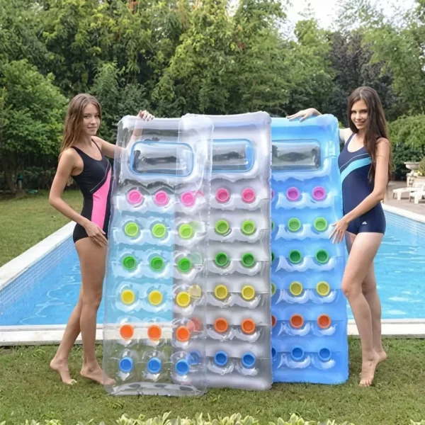Colchoneta Inflable Gigante Pileta Con Porta Vasos 1121 - para adultos