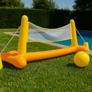 Red de Voley Inflable Pileta 234X63X84cm 1123 - para jugar e verano Red de Voley Inflable Pileta 234X63X84cm 1123 - para jugar e verano