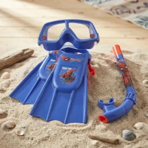 Set de buceo Spiderman con Máscara y Patas De Rana 1133 - calidad y seguridad