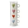 TAZA X 4 POCILLO APLILABLE PORCELANA CON SOPORTE ARBOL 4915265 TAZA X 4 POCILLO APLILABLE PORCELANA CON SOPORTE ARBOL