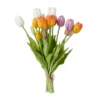 TULIPANES ARTIFICIALES DE GOMA 39CM TULIPANES ARTIFICIALES DE GOMA 39CM